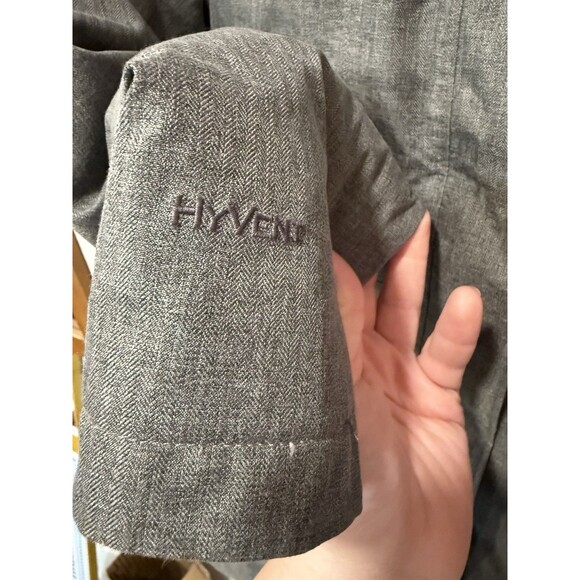 The North Face Arctic Parka Down Hyvent Coat Medium Grey Women's Size Medium - Picture 4 of 11